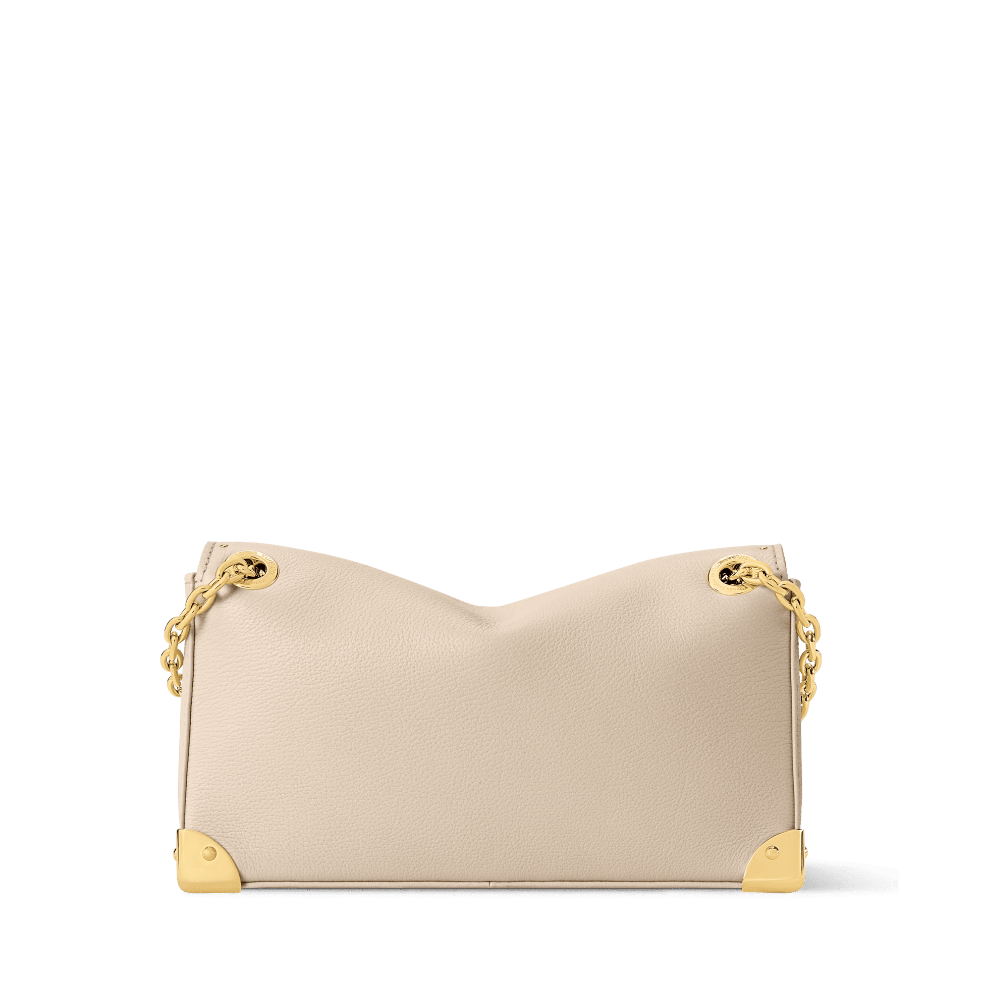 Women's Trunkie East-West Calfskin Leather Almond Baguette Bag