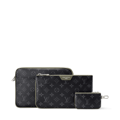 Men's Trio Messenger Bag Khaki