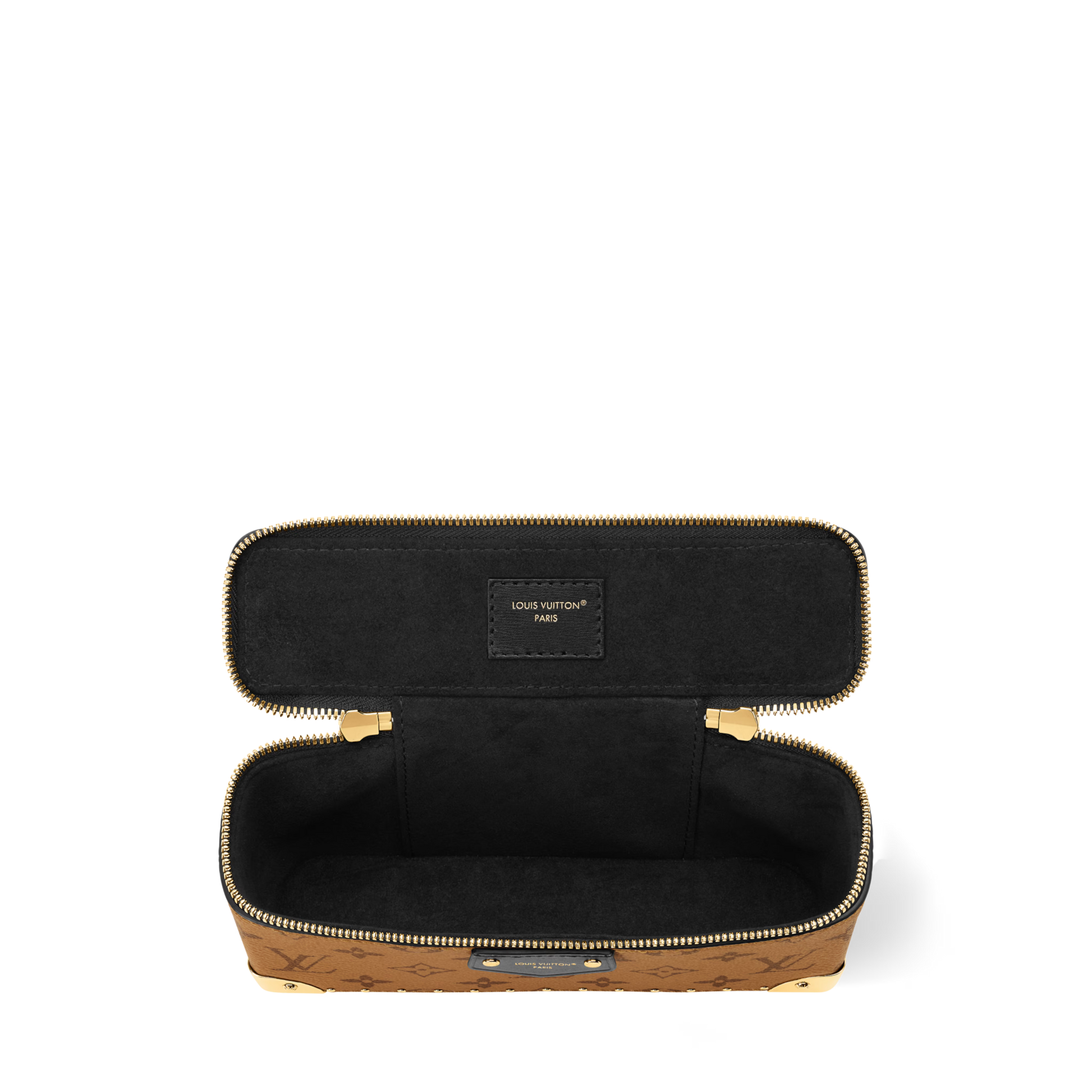 Vanity Pouch Trunk Nano Bag Monogram Reverse Gold-Toned Hardware