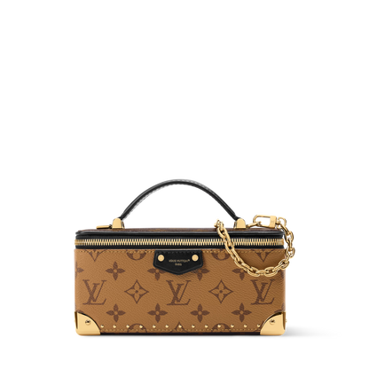 Vanity Pouch Trunk Nano Bag Monogram Reverse Gold-Toned Hardware