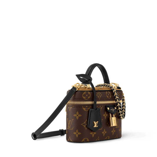 Women's Vanity Chain Pouch Monogram Coated Canvas Nano Bag M47125