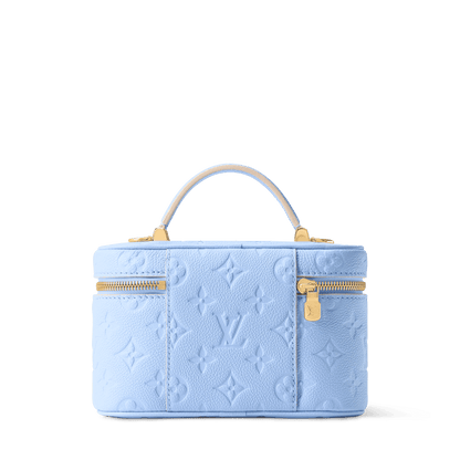 Vanity Chain Pouch Monogram Empreinte Bleu Iris M2A007