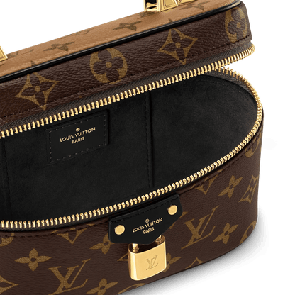 Women's Vanity Chain Pouch Monogram Coated Canvas Nano Bag M47125