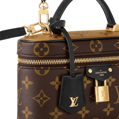 Women's Vanity Chain Pouch Monogram Coated Canvas Nano Bag M47125