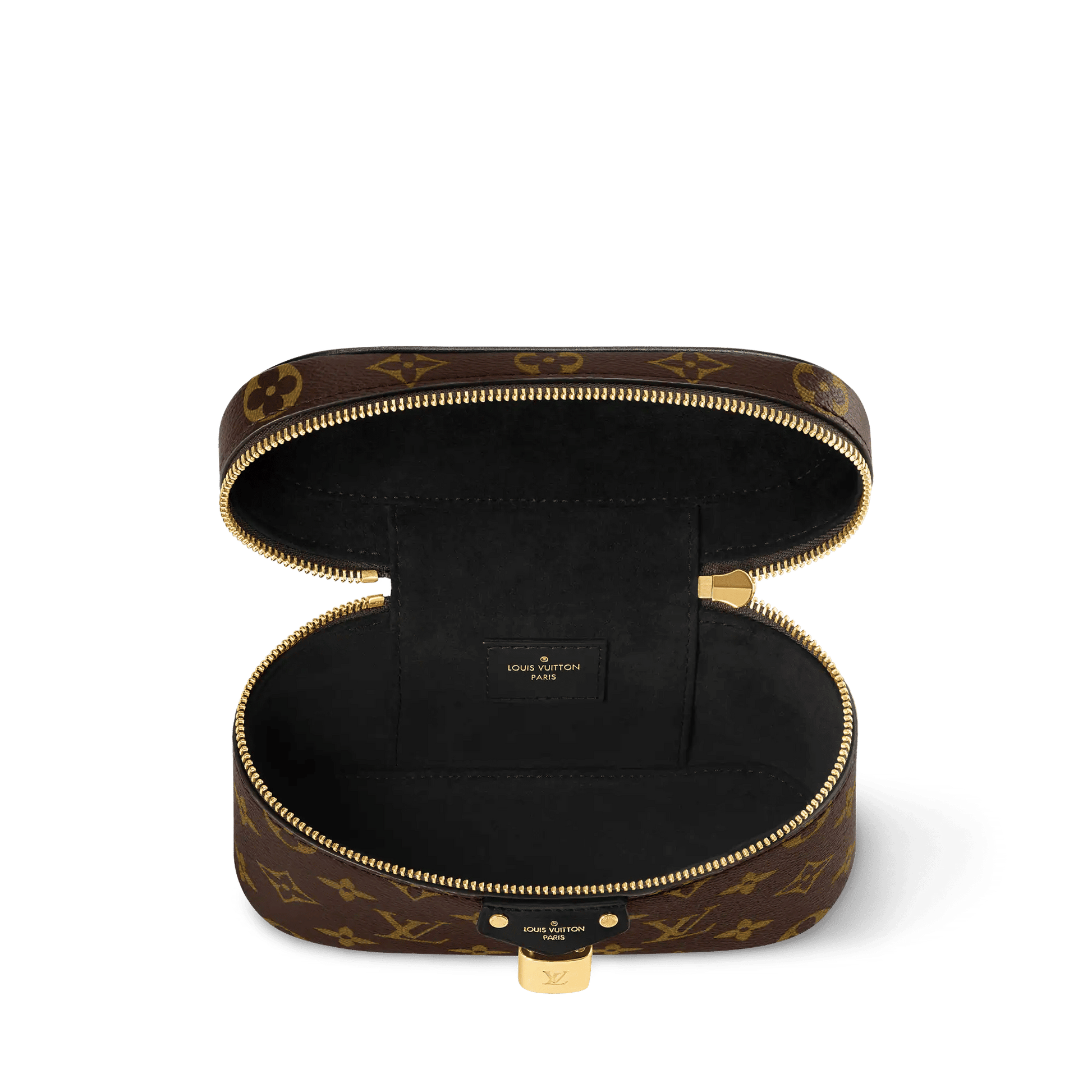 Women's Vanity Chain Pouch Monogram Coated Canvas Nano Bag M47125