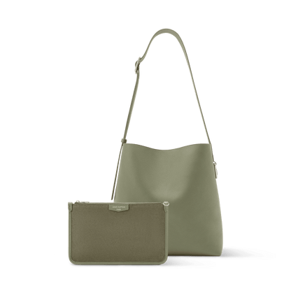 Men's Verso Hobo LV Touch Calfskin Khaki