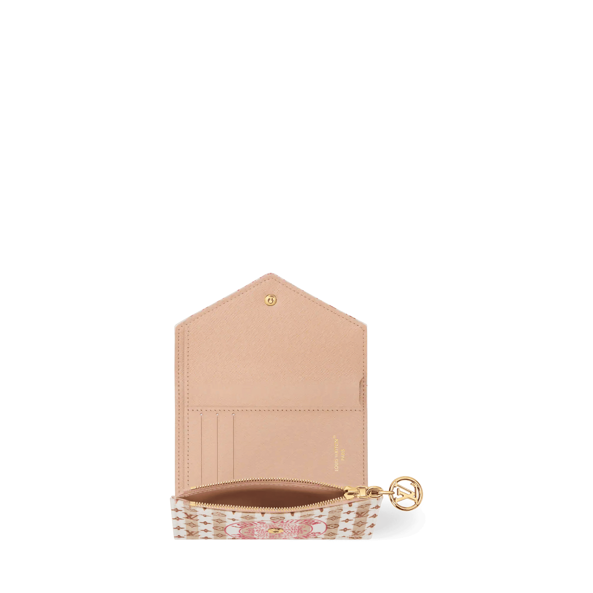 Women's Victorine Wallet Minigram Canvas Compact Wallet M29024