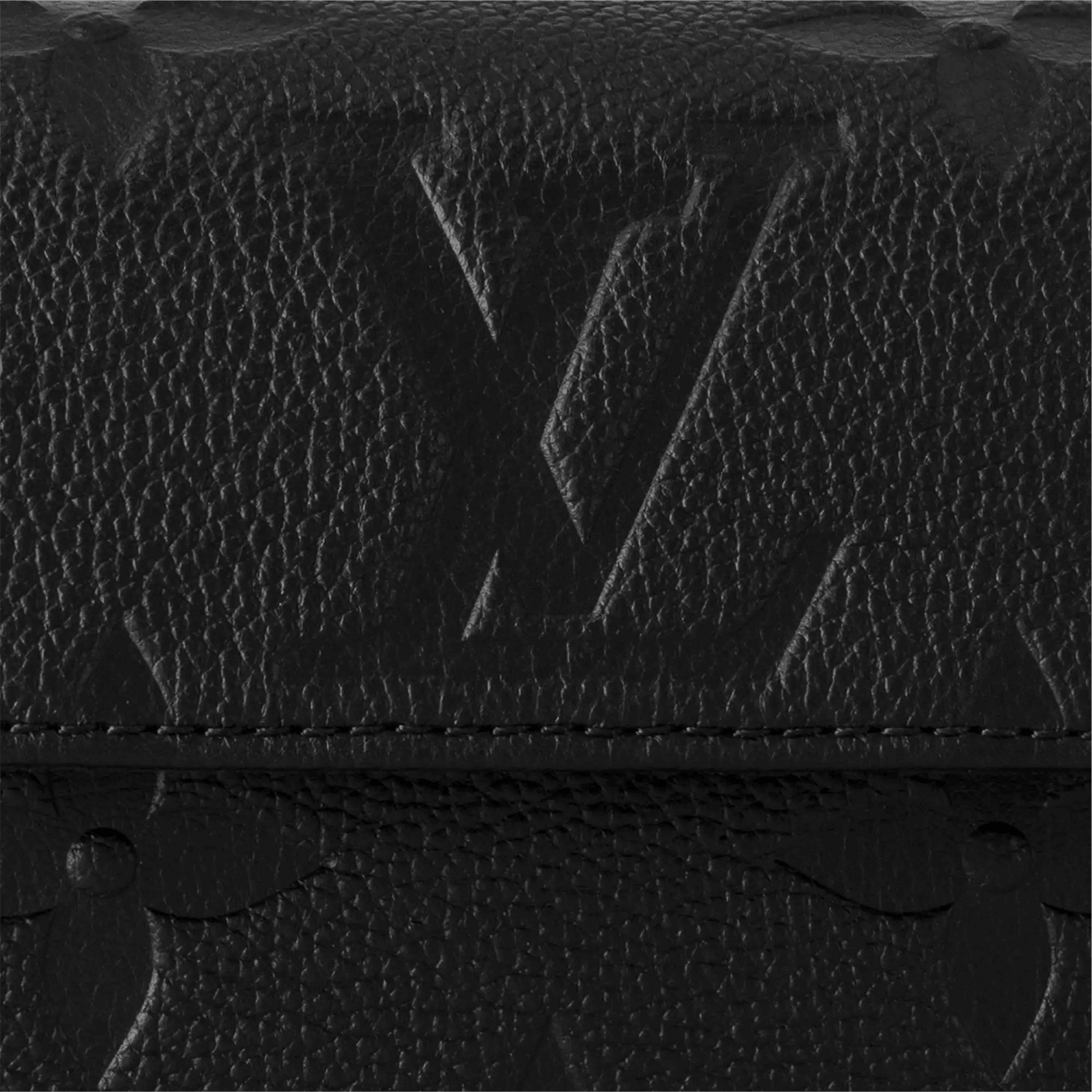 Women's Wallet On Chain Ivy Black Monogram Empreinte Leather Crossbody Bag M82154