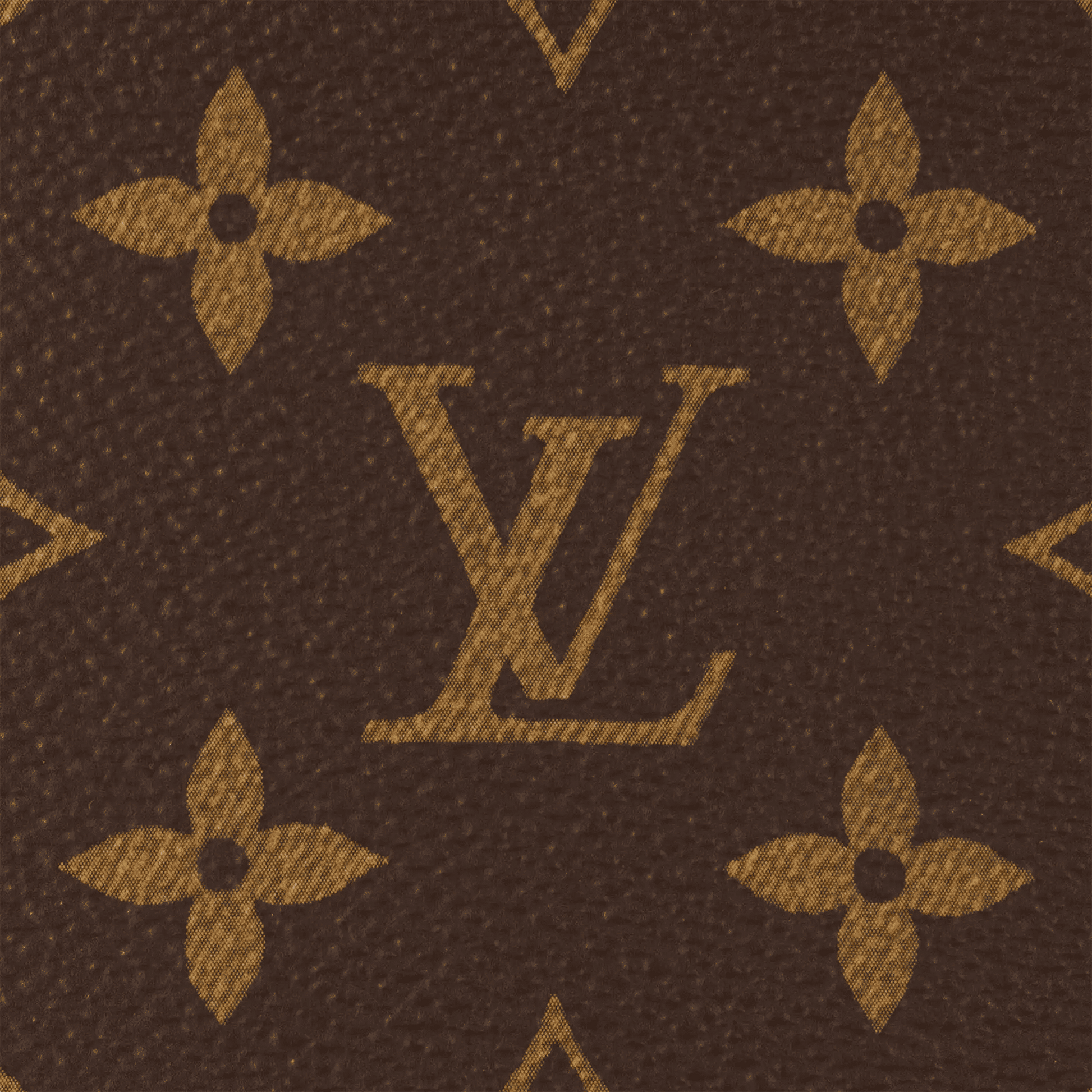 Women's Wallet On Chain Ivy Monogram Canvas Chain Wallet