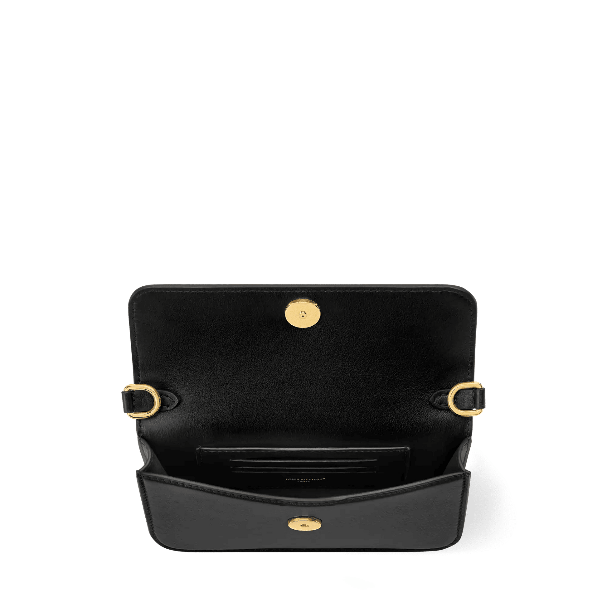 Women's Wallet On Chain LV Bloom Calfskin Leather Chain Wallet M29457