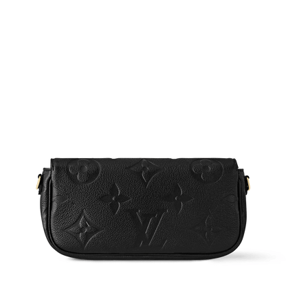 Women's Wallet On Chain Ivy Black Monogram Empreinte Leather Crossbody Bag M82154