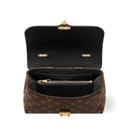 Women's Madeleine BB Monogram Black Coated Canvas Shoulder Bag M27511