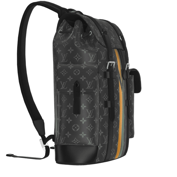 Men's Christopher MM Backpack Monogram Eclipse Canvas