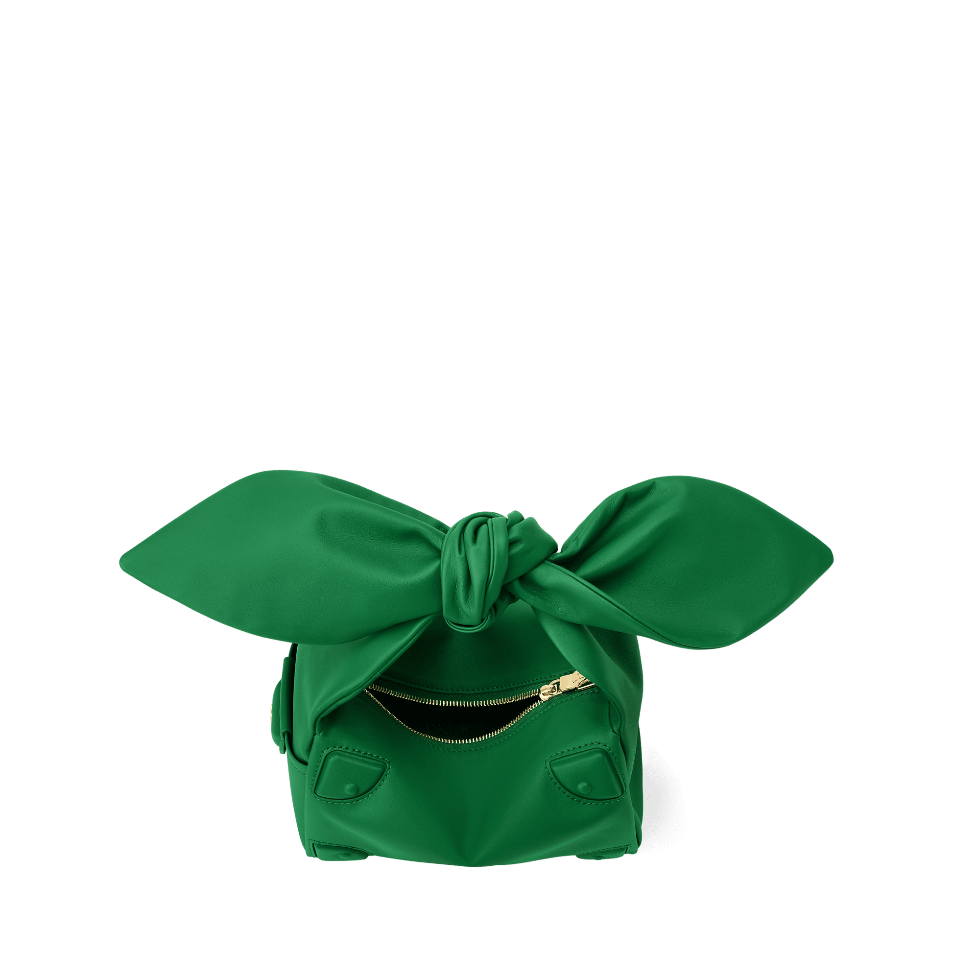 Women's Bundle Trunk Calfskin Gazon Green