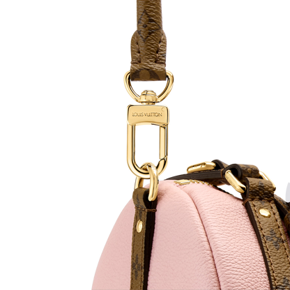 Women's Express PM Petal Pink Calfskin Shoulder Bag