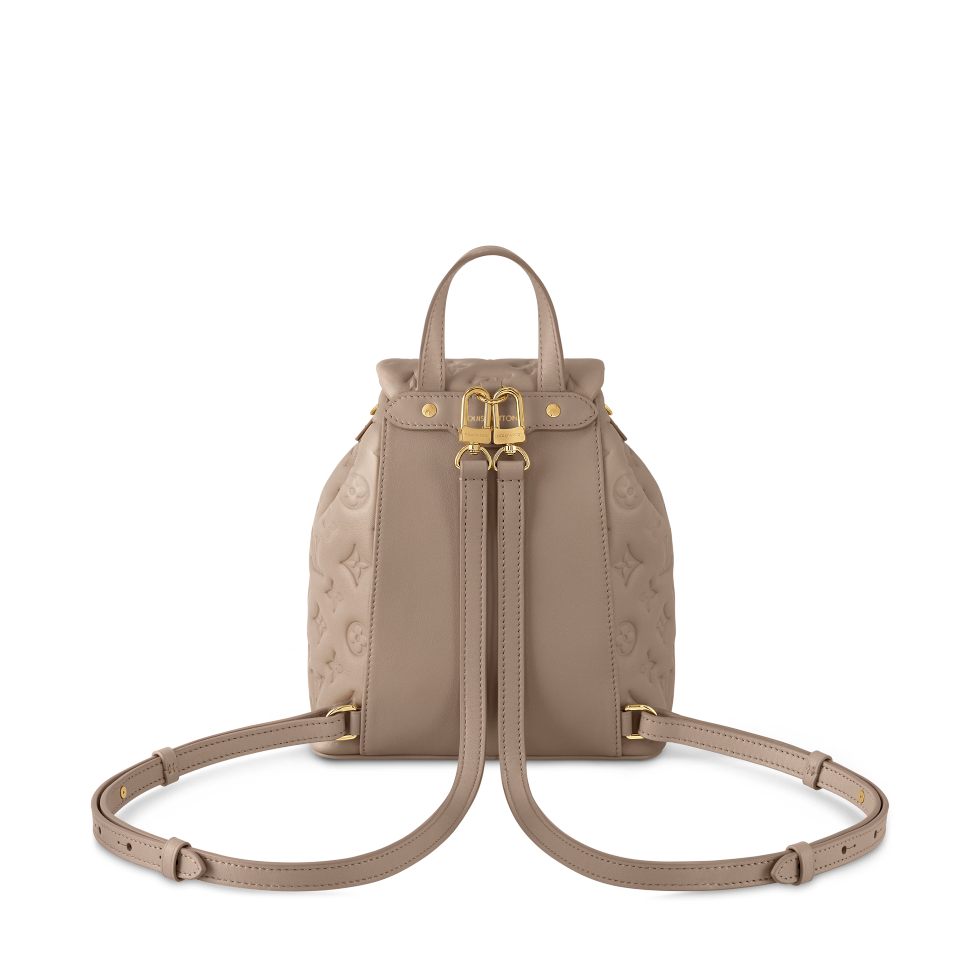 Women's Coussin Backpack PM Monogram Embossed Lambskin Leather Backpack M13358
