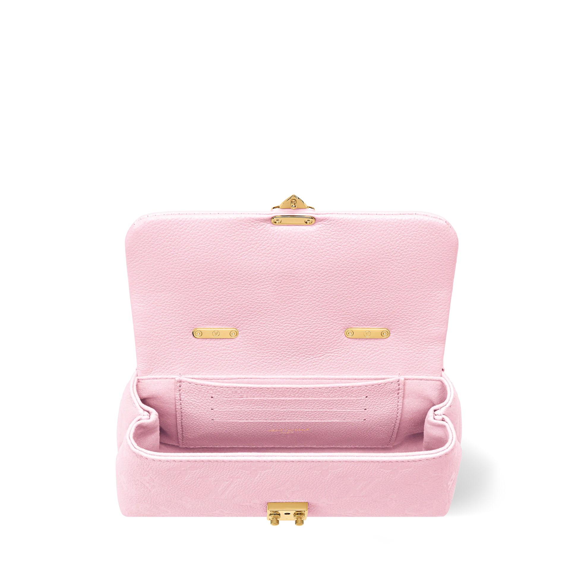 Women's Nano Madeleine Confetti Pink Monogram Empreinte Leather Bag M29448
