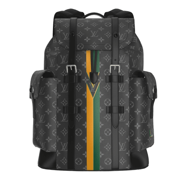 Men's Christopher MM Backpack Monogram Eclipse Canvas