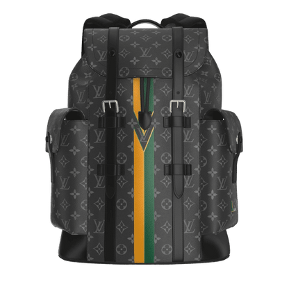 Men's Christopher MM Backpack Monogram Eclipse Canvas