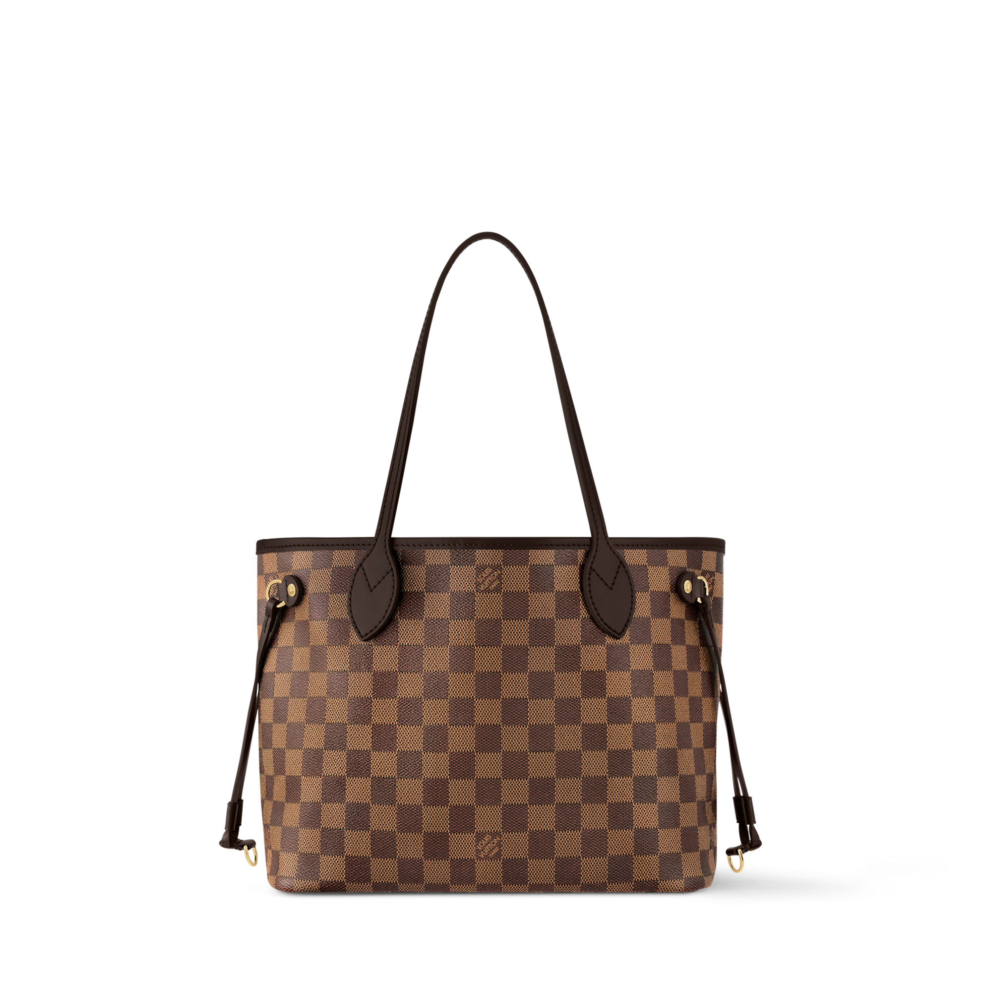 Women's Neverfull PM Damier Ebene Coated Canvas Tote Bag N40600