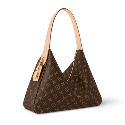 Women's Slouchy MM Monogram Coated Canvas Tote Bag M12098