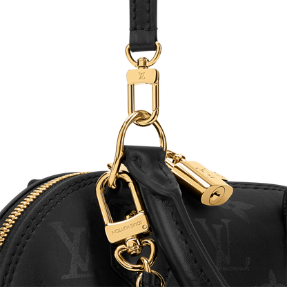 Women's Alma BB Monogram Ink Boldly Black
