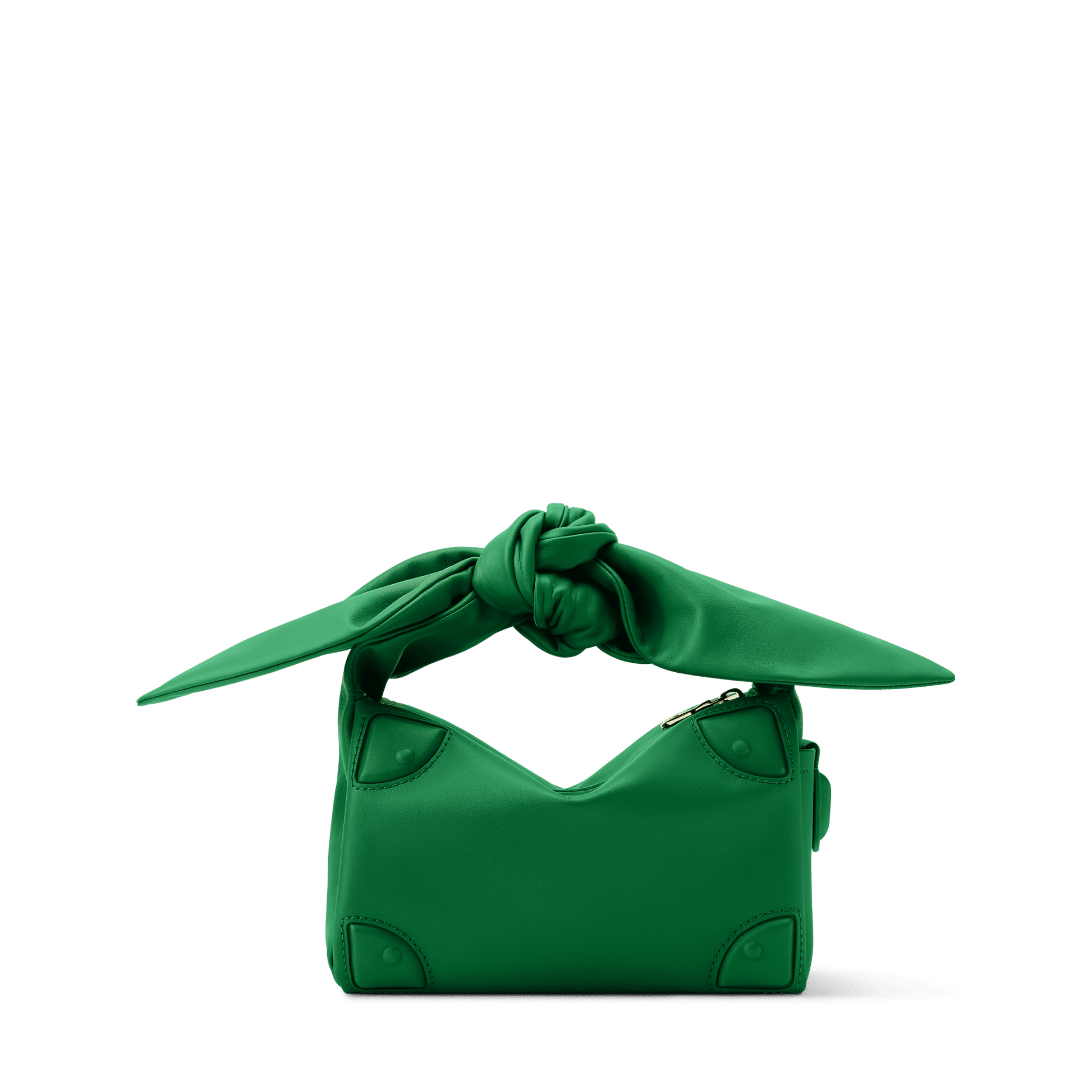 Women's Bundle Trunk Calfskin Gazon Green