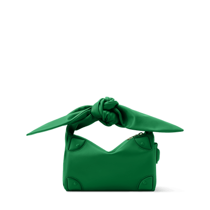 Women's Bundle Trunk Calfskin Gazon Green
