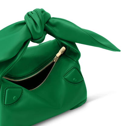 Women's Bundle Trunk Calfskin Gazon Green