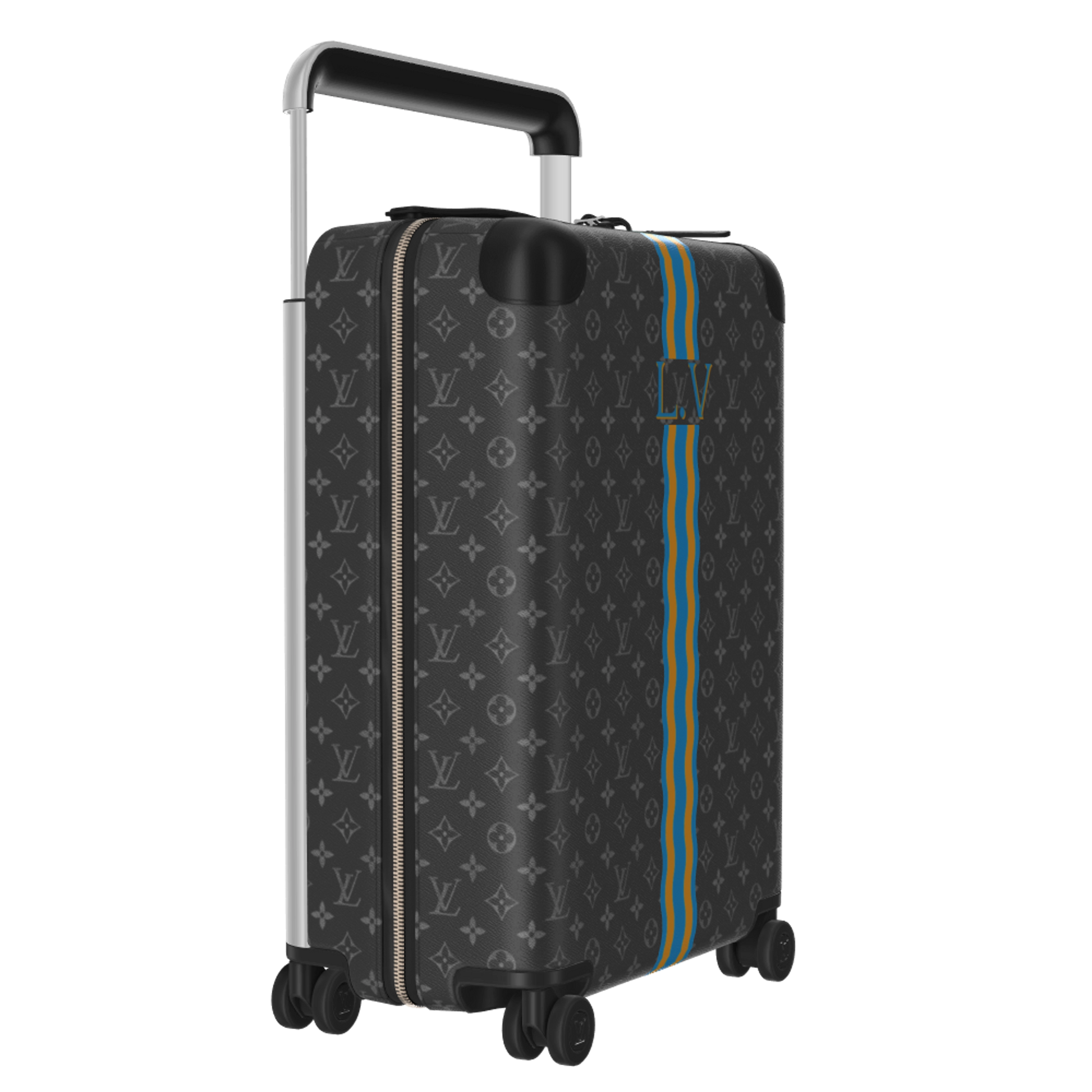Horizon 55 Rolling Suitcase Monogram Eclipse M10145