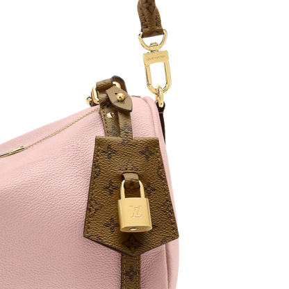 Women's Express PM Petal Pink Calfskin Shoulder Bag
