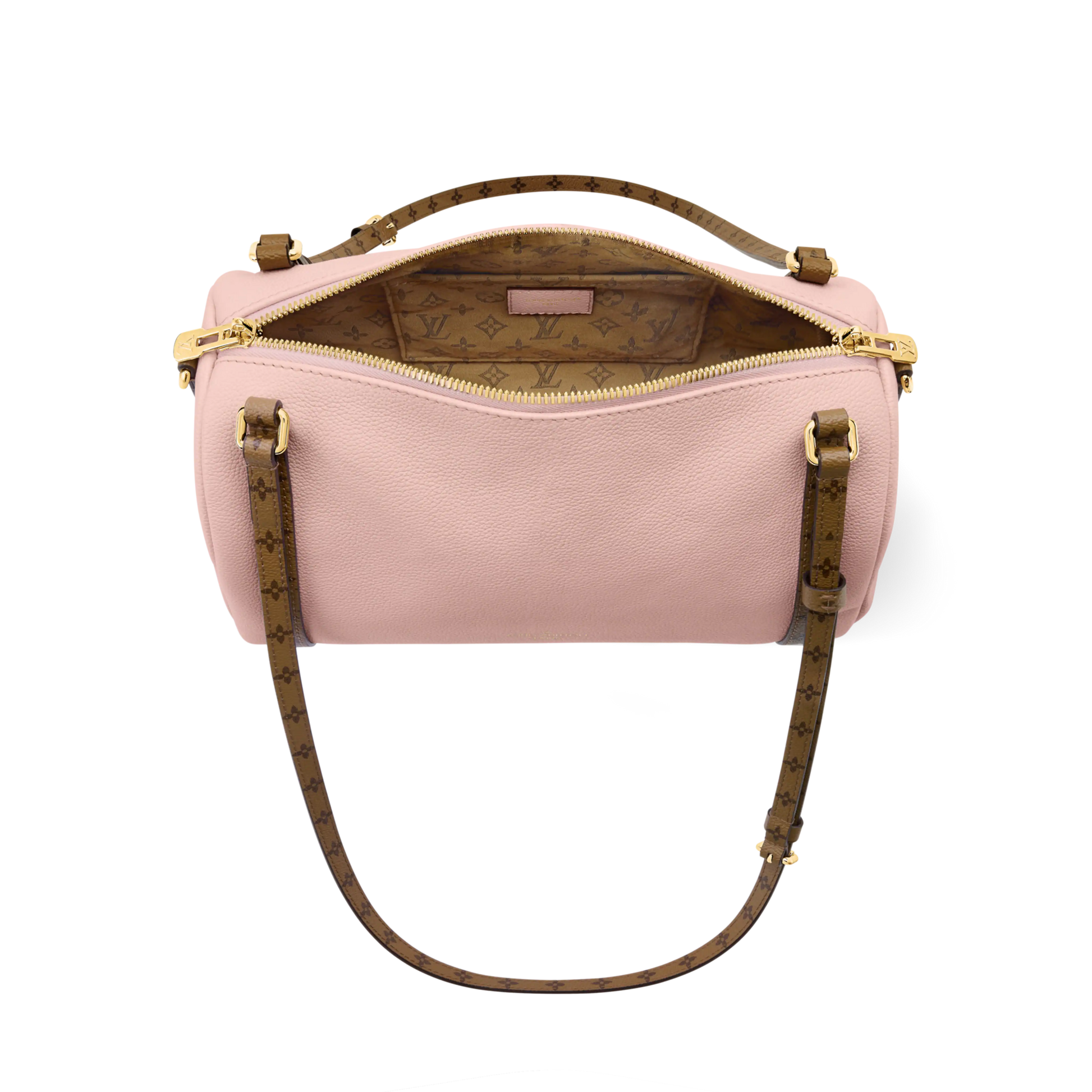 Women's Express PM Petal Pink Calfskin Shoulder Bag