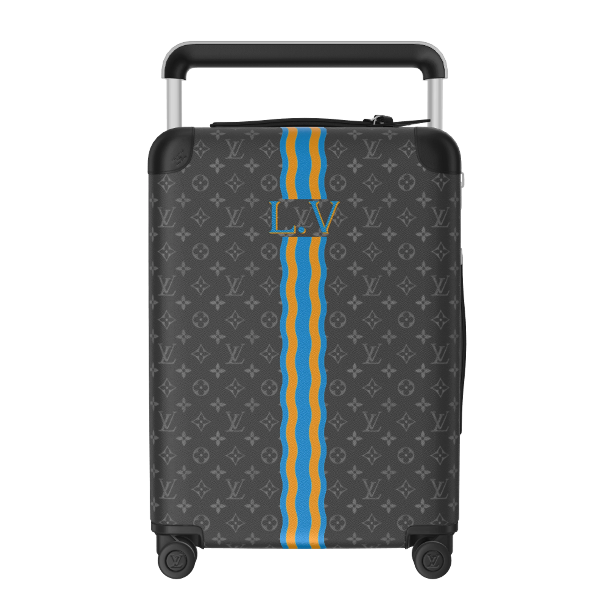 Horizon 55 Rolling Suitcase Monogram Eclipse M10145