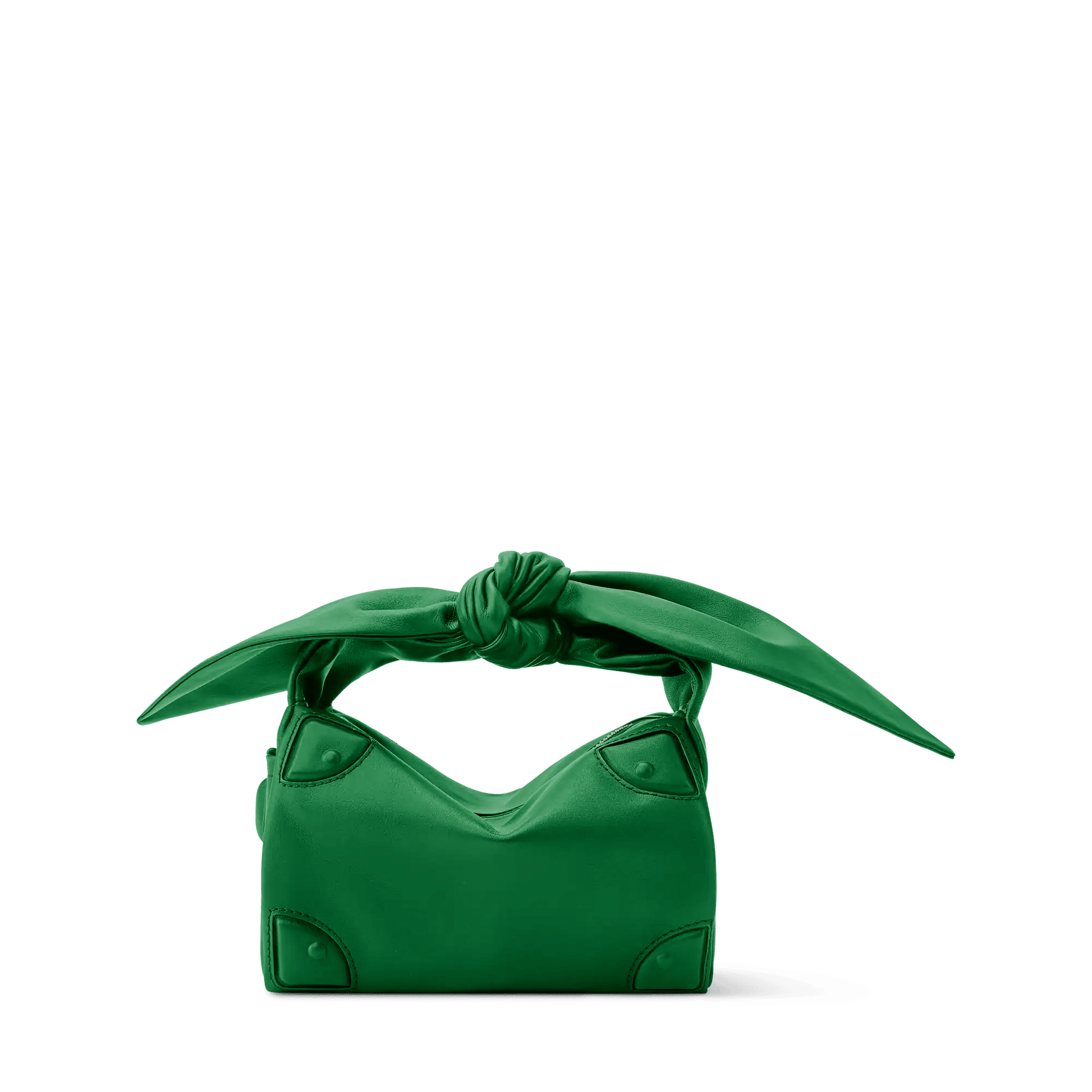 Women's Bundle Trunk Calfskin Gazon Green
