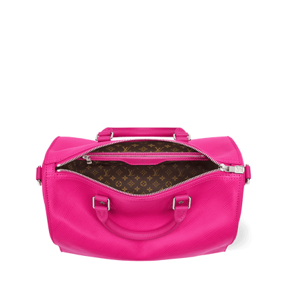 Women's Speedy Soft 30 Rose Miami Epi Leather Handbag M29466