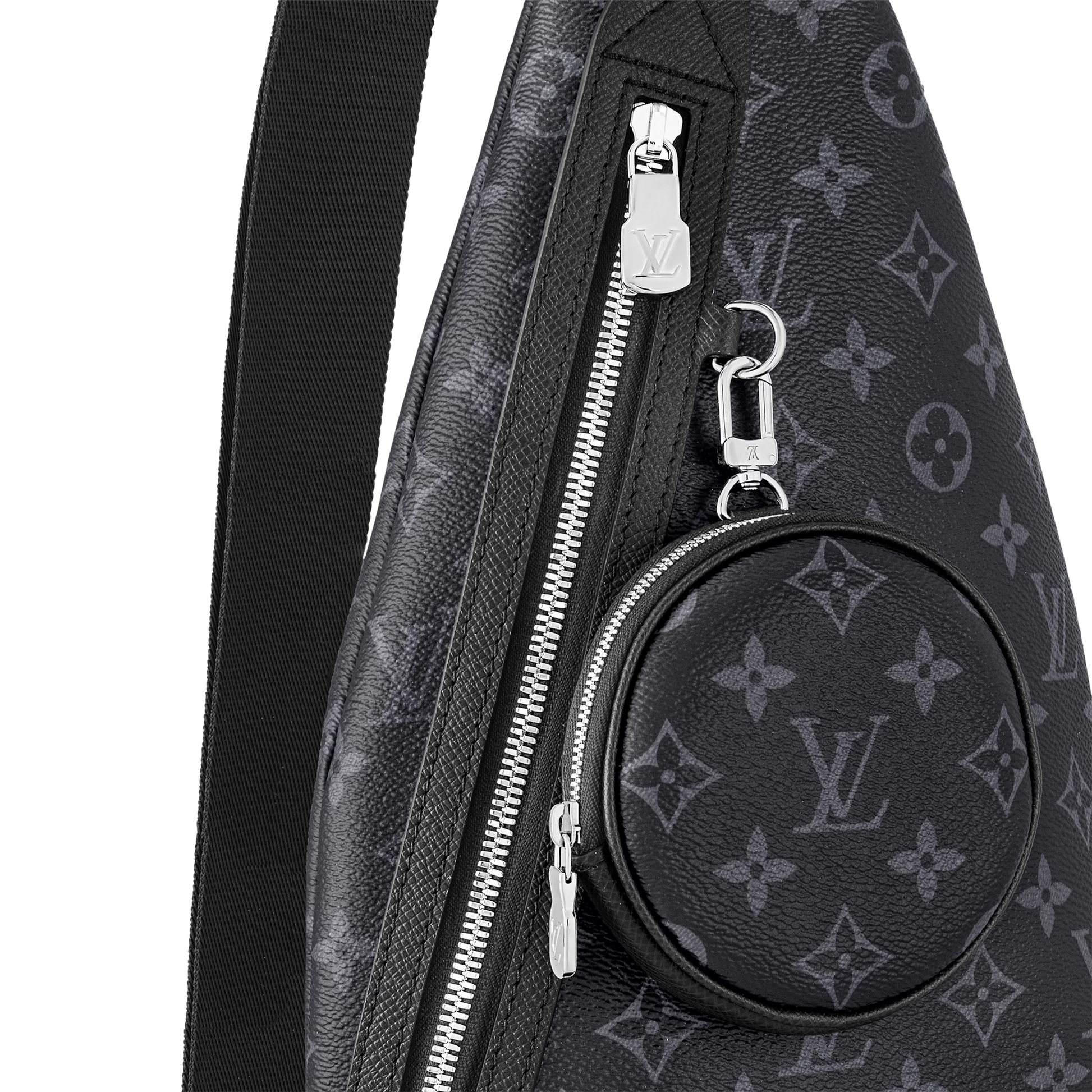 Men's Duo Slingbag Monogram Black