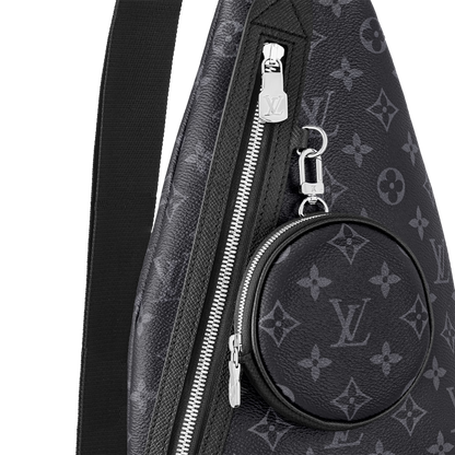 Men's Duo Slingbag Monogram Black