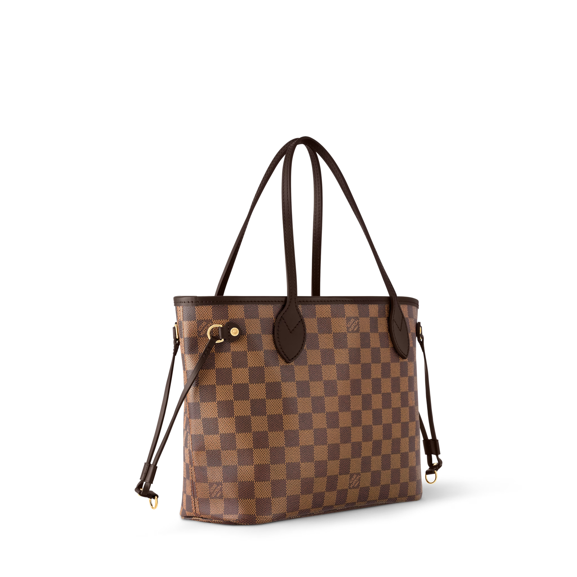 Women's Neverfull PM Damier Ebene Coated Canvas Tote Bag N40600