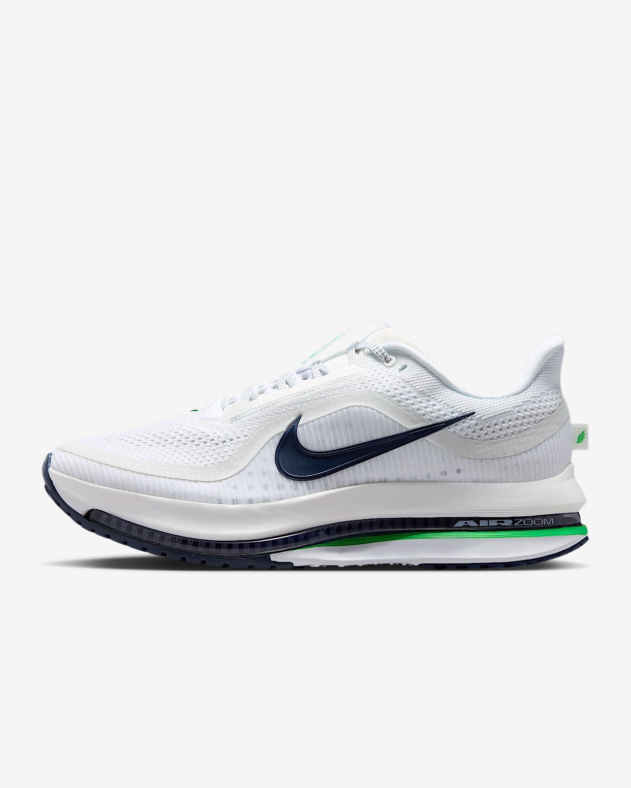 Pegasus Premium Men's Road Running Shoes White/Midnight Navy/Green Spark
