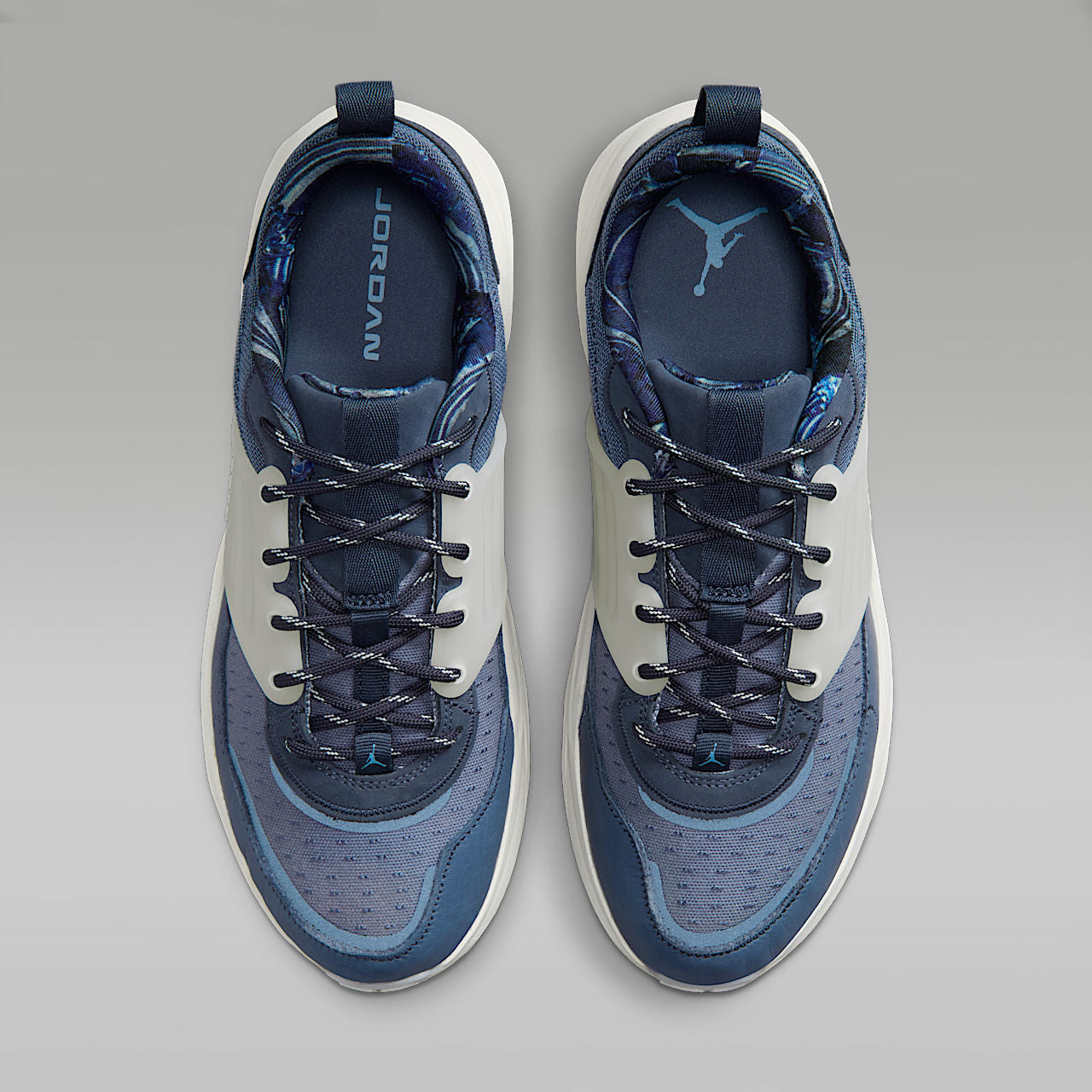 Trunner O/S Men's Shoes Breathable Mesh & Suede Diffused Blue