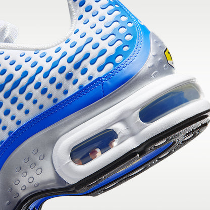 Air Max Plus VII Men's Shoes White Blue Crystal Metallic Silver
