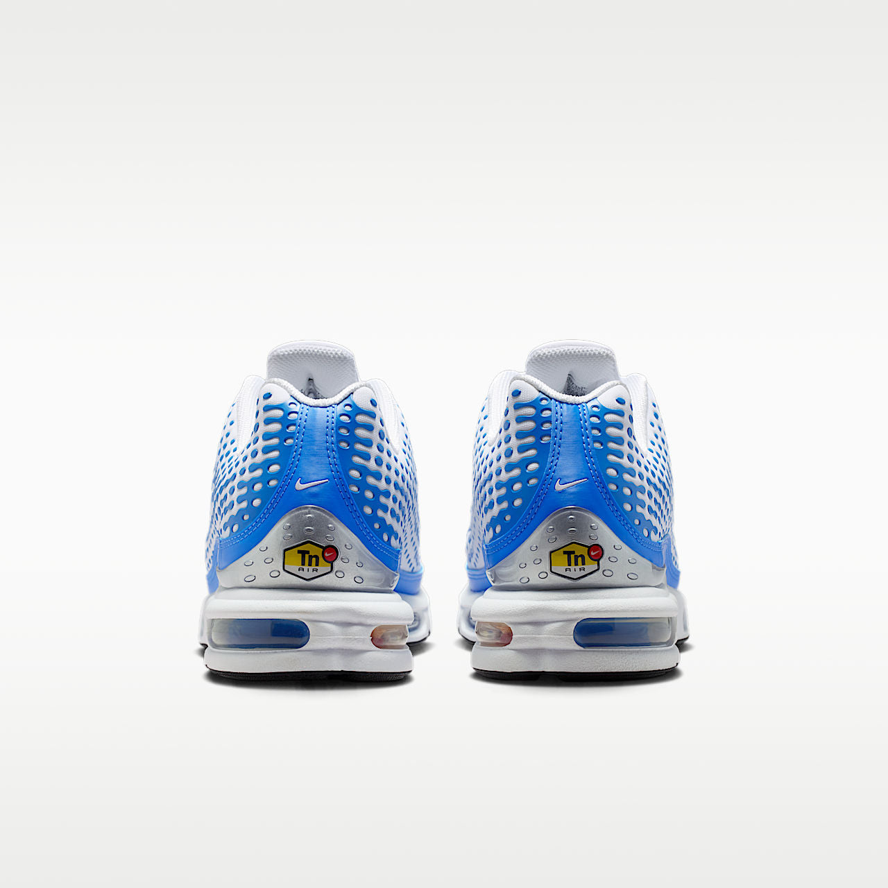 Air Max Plus VII Men's Shoes White Blue Crystal Metallic Silver