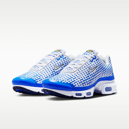 Air Max Plus VII Men's Shoes White Blue Crystal Metallic Silver