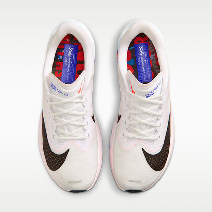 Zoom Fly 6 Men's Road Racing Shoe White/Silt Red/Racer Blue/Black