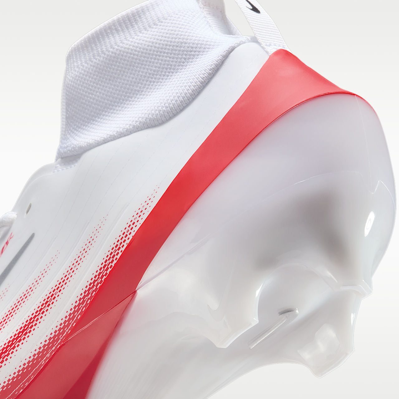 Unisex Vapor Pro 1 Football Cleats White/University Red/Black