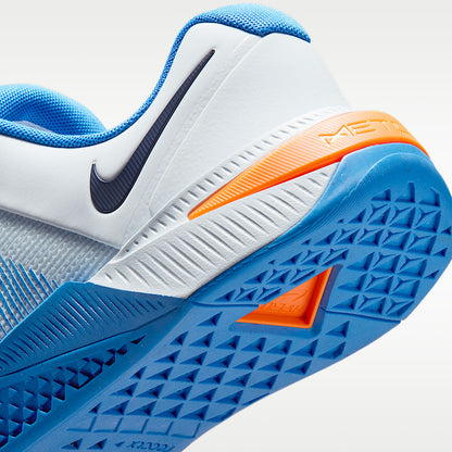 Metcon 10 Men's Workout Shoes Hyperlift Plate Football Grey/Blue Crystal/Orange Frost