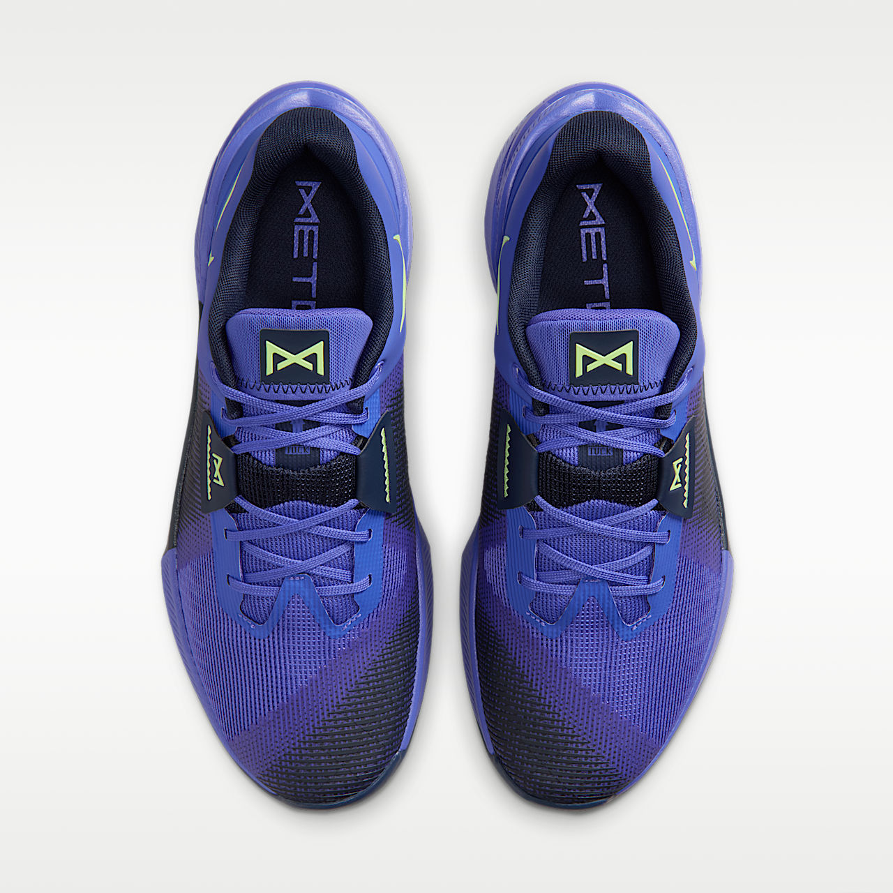 Metcon 10 Men's Workout Shoes ReactX Persian Violet/Obsidian/Light Lemon Twist