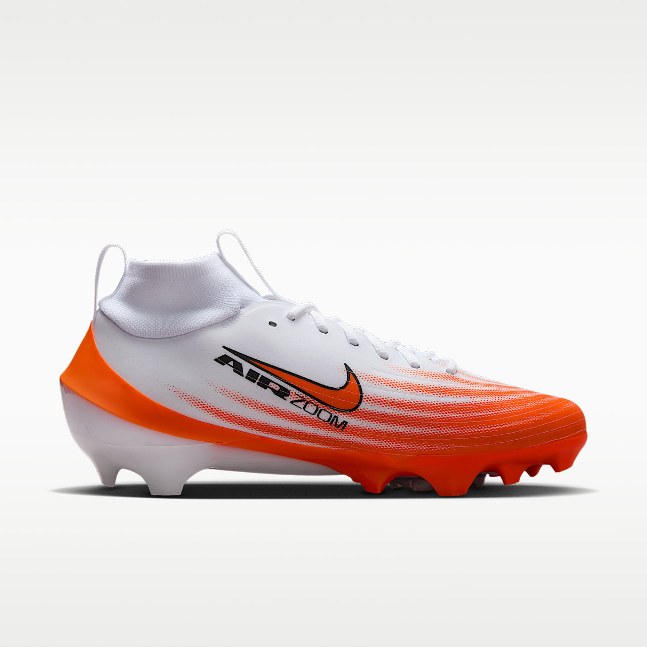 Vapor Pro 1 Football Cleats White/Safety Orange/Metallic Silver/Black
