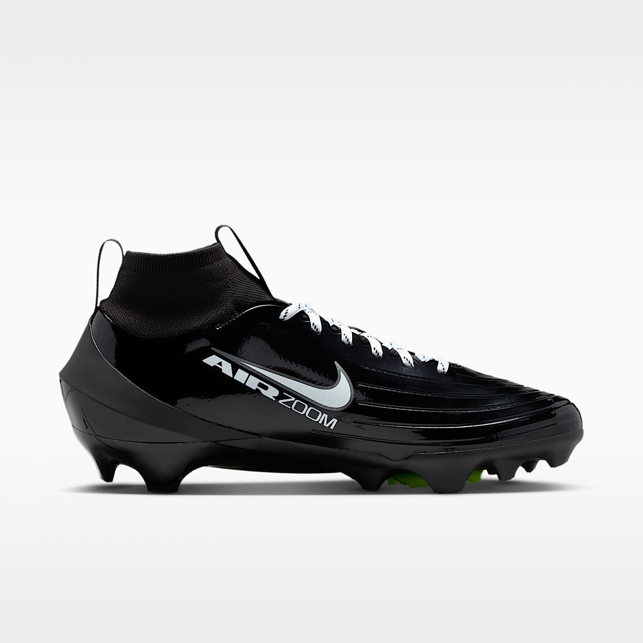 Vapor Pro 1 Football Cleats Black/Volt Ice/Anthracite