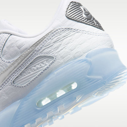 Air Max Terrascape 90 Men's Shoes Leather White Blue Tint Pure Platinum Chrome